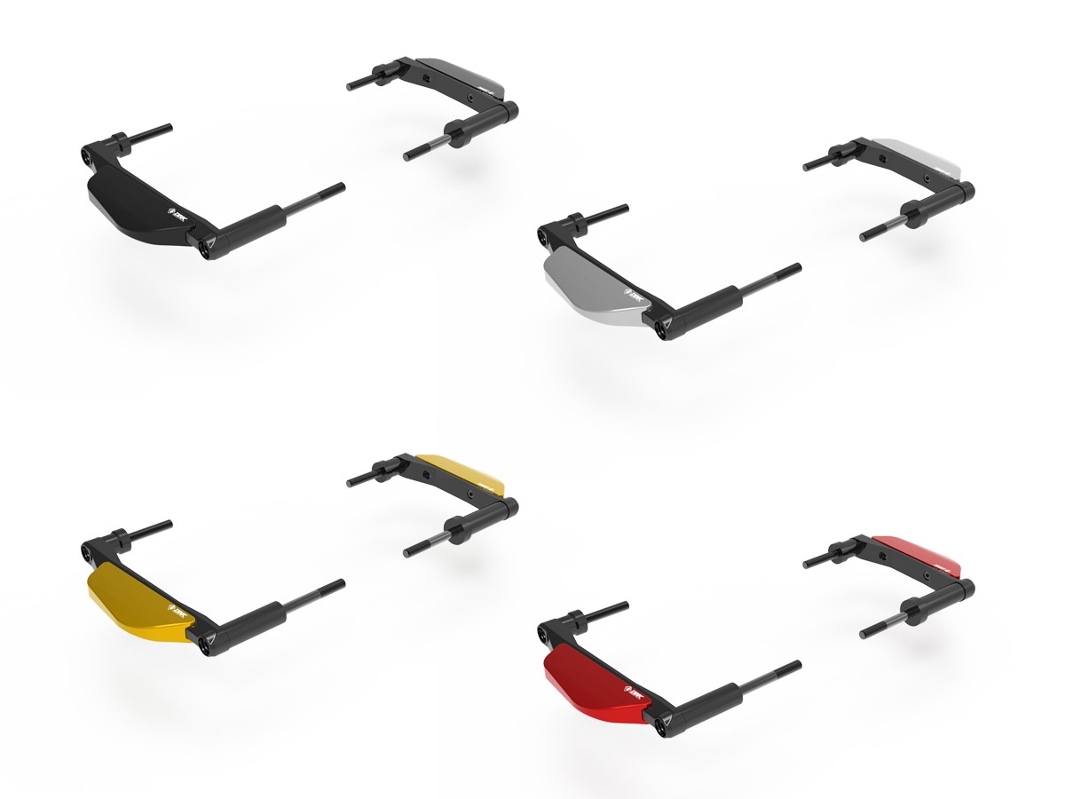 DBK Special Parts (Ducabike) Billet Frame Slider Kit for Triumph Street Triple 765 (2017+) DBK Special Parts (Ducabike) Billet Frame Slider Kit for Triumph Street Triple 765 (2017+)